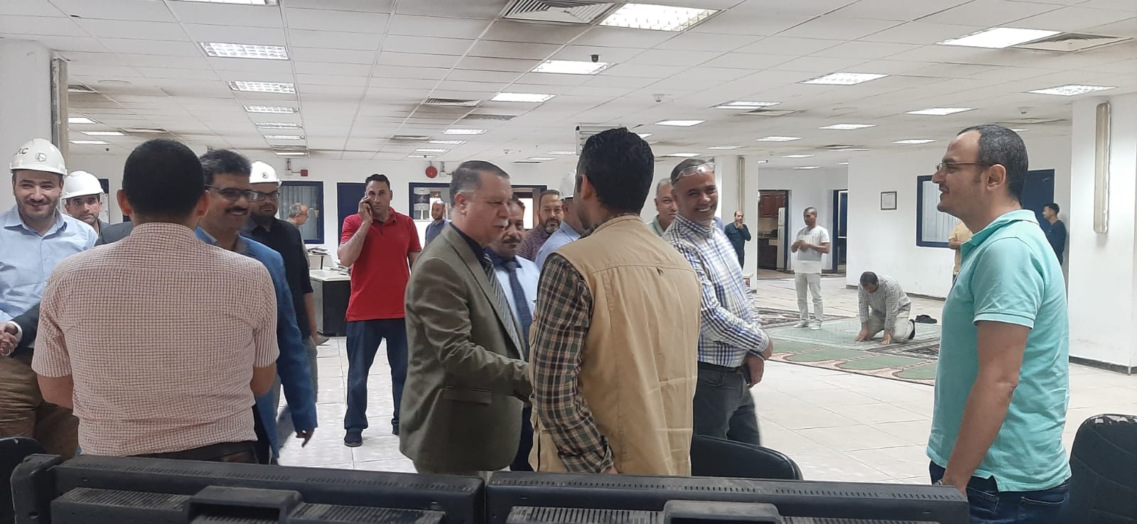 زيارة تفقدية لقطاع أبوقير