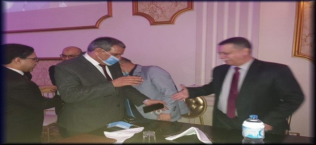 العبد بحفل زفاف نجل رئيس قطاعات الإنتاج بالشركة