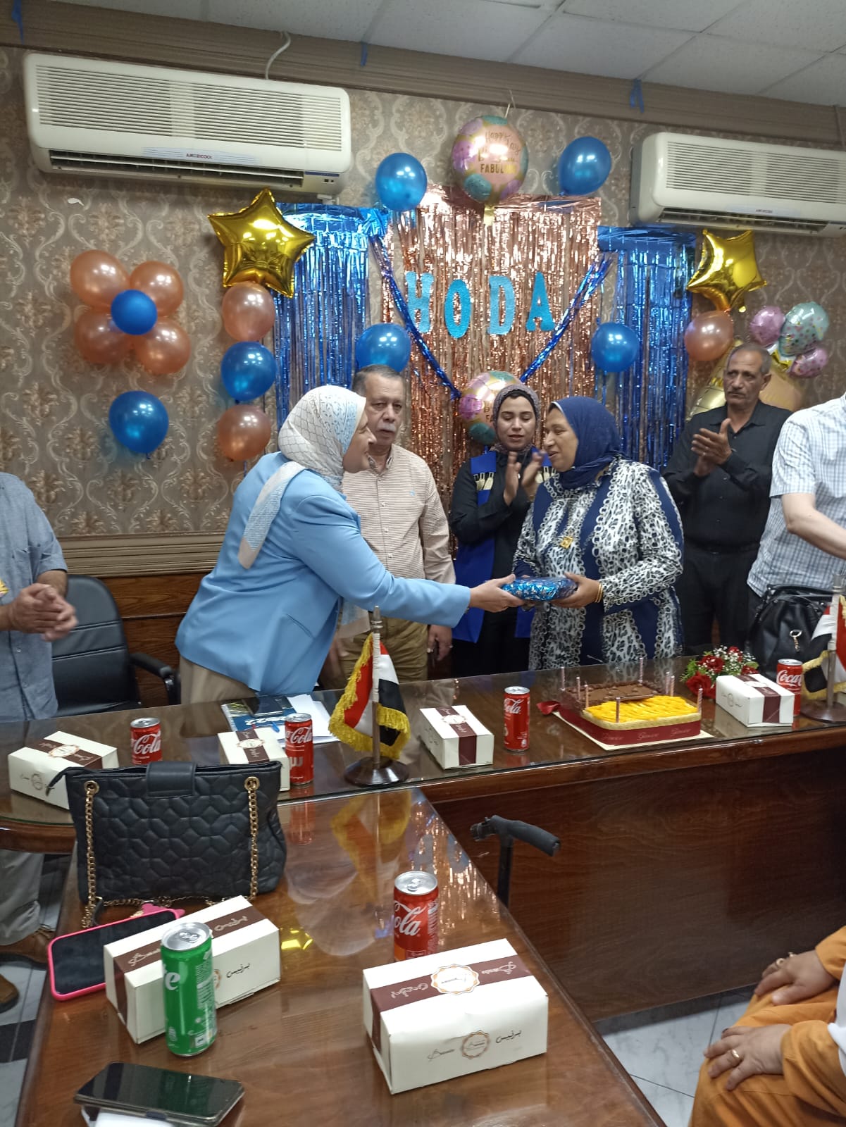 تكريم هدى على العبد