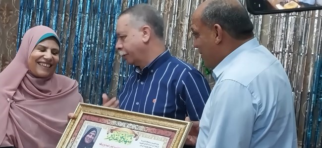 تكريم فادية عبد المنعم