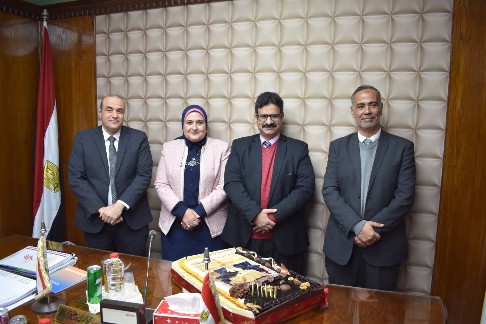 تكريم رئيس قطاعات الشئون المالية والإدارية والموارد البشرية