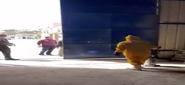 تطهير قطاع أبوقير لمواجهة كورونا
